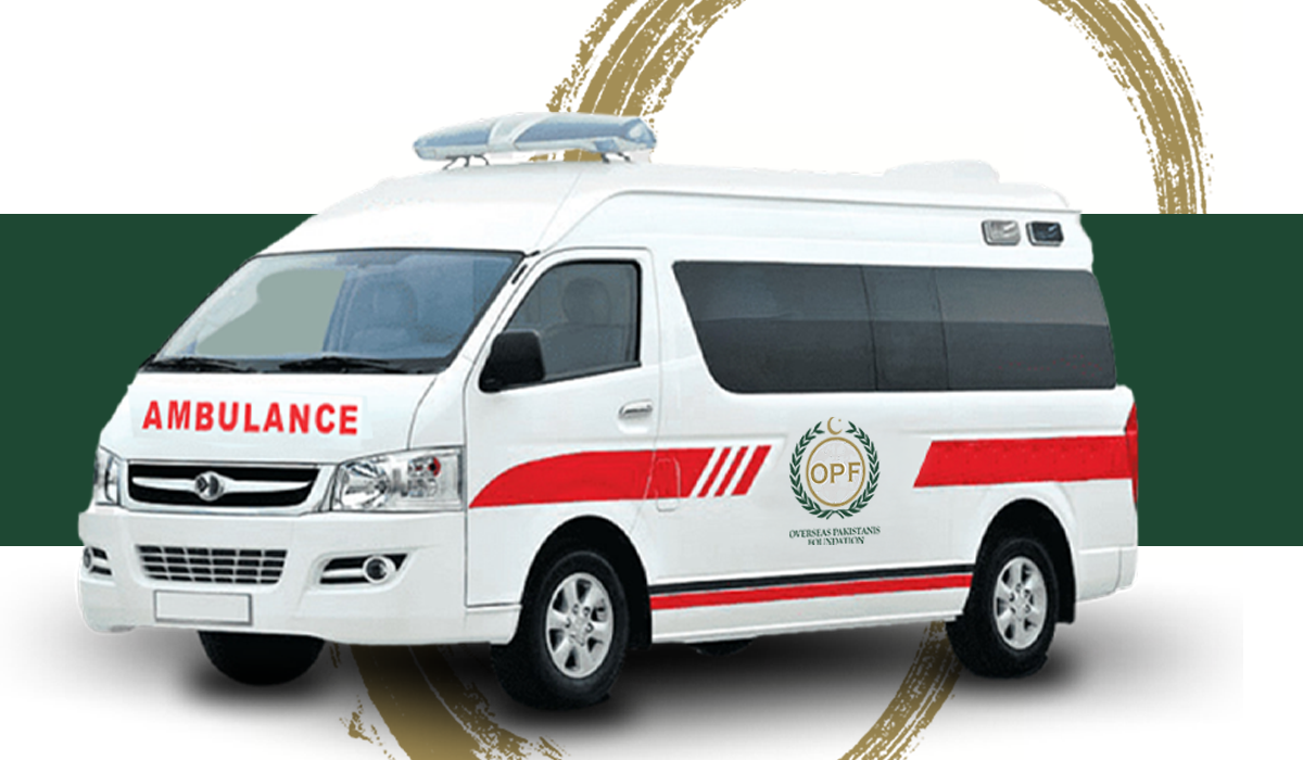 Ambulance needed to support emergency healthcare services