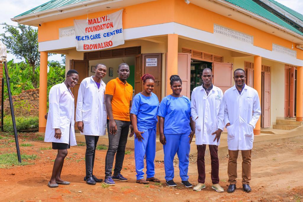 Healthcare staff at Maliya Foundation